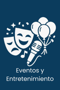 Eventos, entretenimiento, fiestas, salones, servicios de Lunch, animación de eventos, cumpleaños