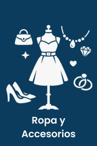 Ropa, accesorios de moda, marroquinería