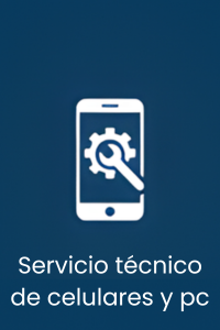 Servicio tecnico de celulares y pc