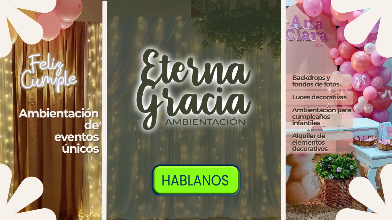 Decoración de eventos en Paraná