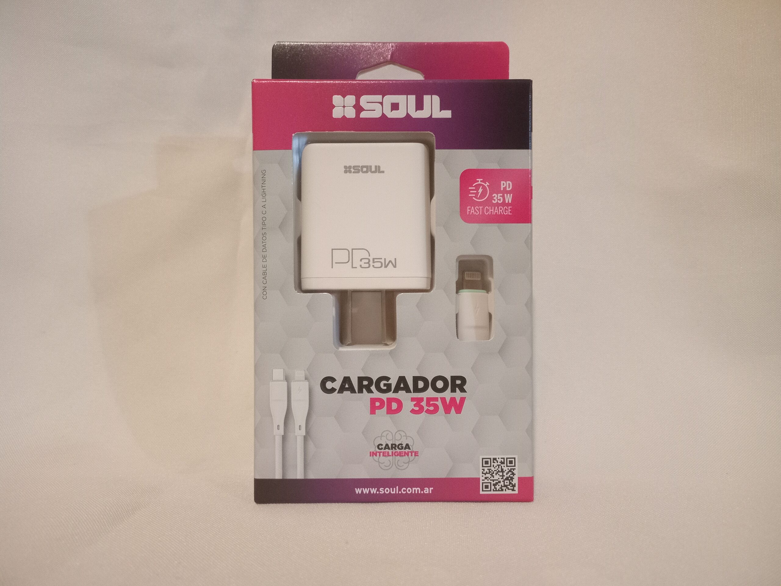 CARGADOR SOUL PD35 1 CARGADOR SOUL PD35