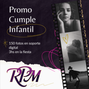 Fotografía Profesional Promo para cumples infantiles