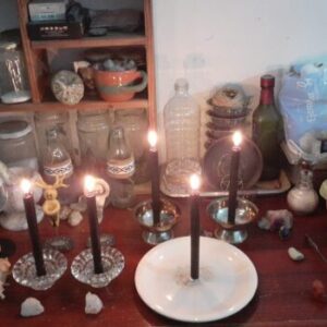Celebración de Sabbats y Esbats en un aquelarre